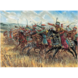 Italeri 1/72 Napoleonic War: Mamelucs Cavalry (17 Mtd)