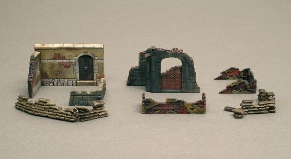 Italeri 1/72 WWII Walls & Ruins II