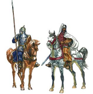 Image 0 of Italeri 1/72 Medieval Era: Arab Warriors (15 Mtd)