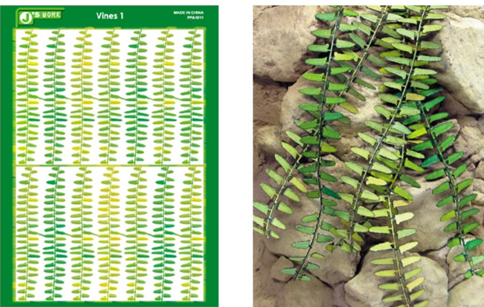 Image 0 of Js Work Models Multi-Scale Vines (Colored Paper)