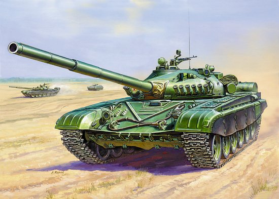 Zvezda 1 35 T72a Soviet Main Battle Tank