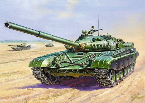 Zvezda 1 35 T72a Soviet Main Battle Tank Zvezda 1 35 T72a Soviet Main Battle Tank