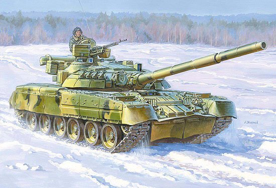 Image 0 of Zvezda 1/35 Russian T80UD Main Battle Tank