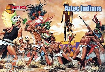 Image 0 of Mars Figures 1/72 Aztec Warriors (30)