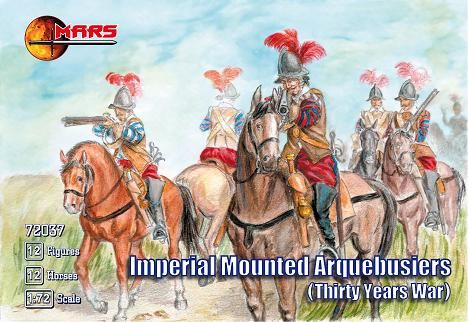 Image 0 of Mars Figures 1/72 Imperial Arquebusiers (12 Mtd)