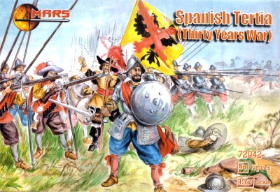 Image 0 of Mars Figures 1/72 Thirty Years War Spanish Tertia (48)