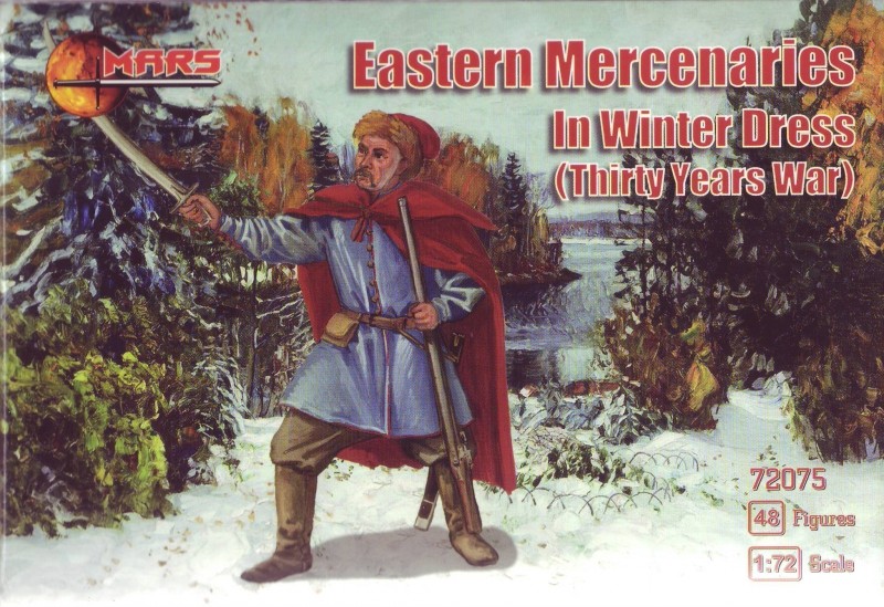 Image 0 of Mars Figures 1/72 Thirty Year War Eastern Mercenaries Winter Dress (48)