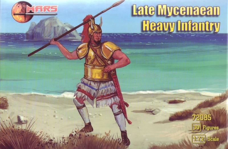 Image 0 of Mars Figures 1/72 Late Mycenaean Heavy Infantry (30)