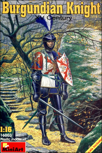 Image 0 of Miniart Models 1/16 XV Century Burgundian Knight