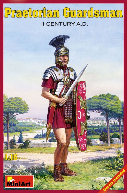 Image 0 of Miniart Models 1/16 II Century AD Praetorian Guardsman