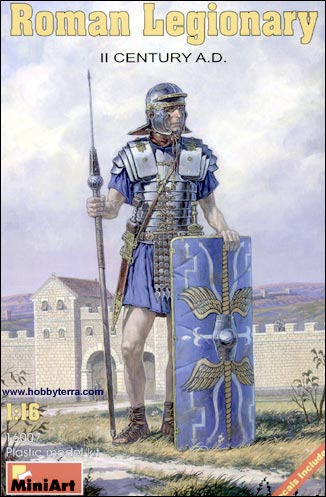 Image 0 of Miniart Models 1/16 II Century AD Roman Legionary