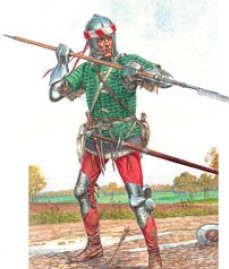 Image 0 of Miniart Models 1/16 Medieval Foot Soldier