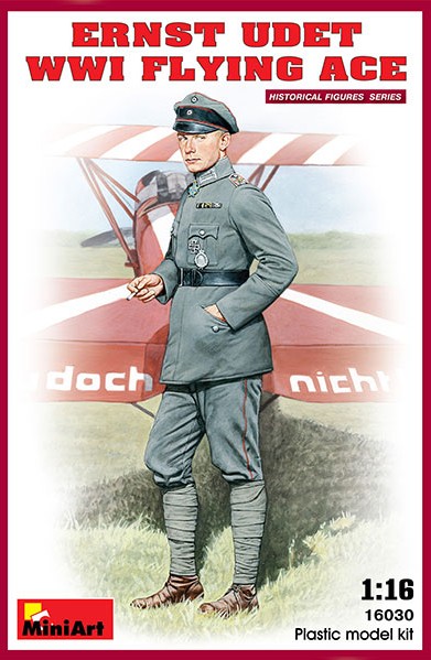 Miniart Models 1/16 Ernst Udet WWI Flying Ace