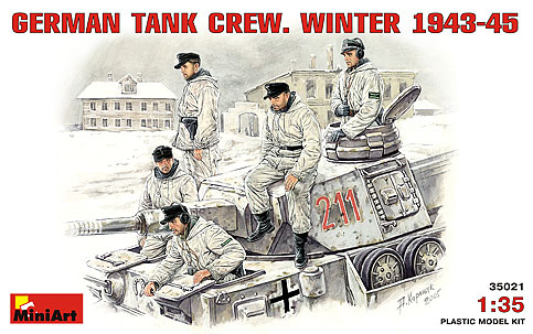 Image 0 of Miniart Models 1/35 German Tank Crew Winter 1943-45 (5)