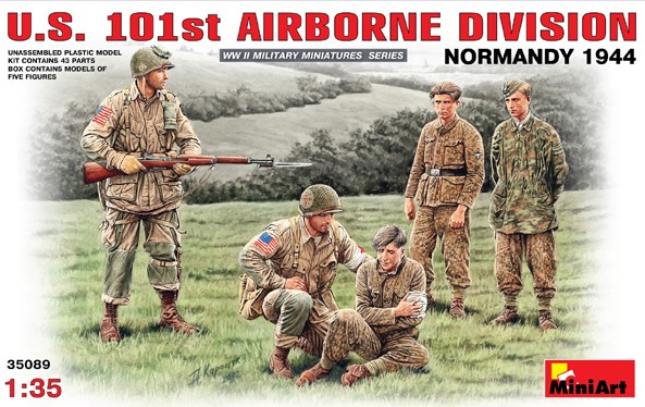 Image 0 of Miniart Models 1/35 US 101St Airborne Division Normandy 1944  (5)