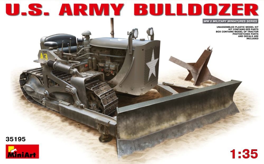 Image 0 of Miniart Models 1/35 US Army Bulldozer