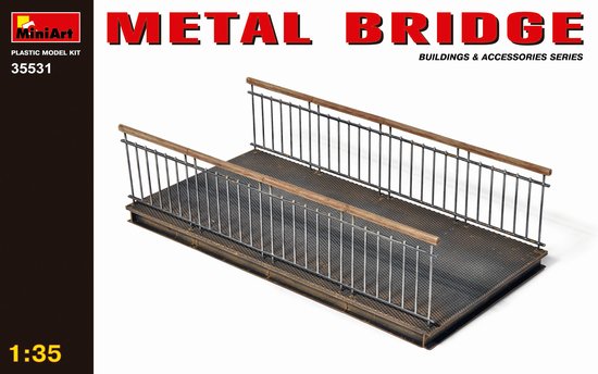 Image 0 of Miniart Models 1/35 Metal Type Bridge Section (D)