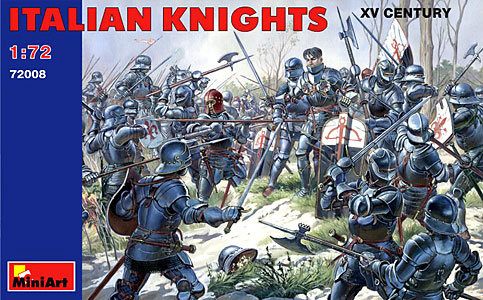 Image 0 of Miniart Models 1/72 XV Century Italian Knights (48)