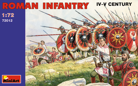 Image 0 of Miniart Models 1/72 IV-V Century Roman Infantry (48)