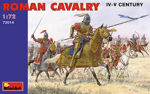 Miniart Models 1/72 IV-V Century Roman Cavalry (20 w/Horses) (D)