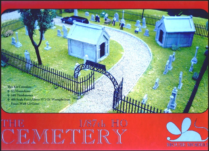 Image 0 of Mouse Models HO Cemetery Kit