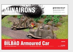Minirons Models 1/72 Spanish Civil War: Bilbao Armored Car (2) (Resin) 