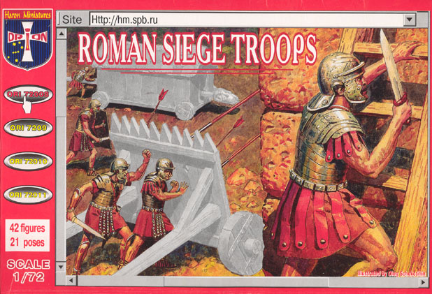 Image 0 of Orion Figures 1/72 Roman Siege Troops (42)