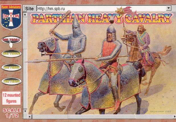 Orion Figures 1/72 Parthian Heavy Cavalry (12 Mtd)