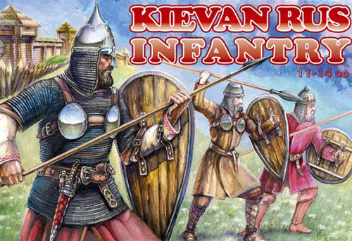 Orion Figures 1/72 Kievan Rus Infantry XI-XIV Century (52)