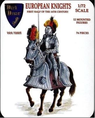 Image 0 of Orion Figures 1/72 Dark Dream Studio: European Knights 1st Half  XVI Century (12