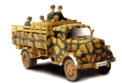 Image 0 of Forces Of Valor Unimax 1/32 German 3-Ton Troop Cargo Truck Eastern Front 1943-44