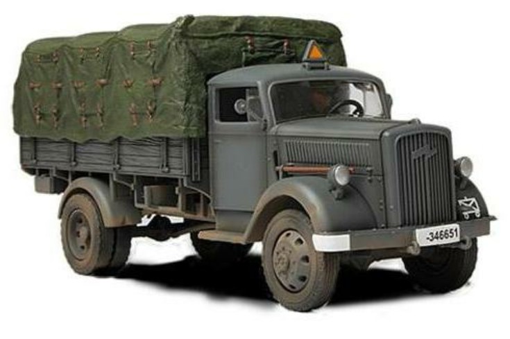 Image 0 of Forces Of Valor Unimax 1/32 German 3-Ton Cargo Truck Eastern Front 1941