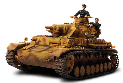 Image 0 of Forces Of Valor Unimax 1/32 German Panzer IV Ausf F Tank Krusk 1943