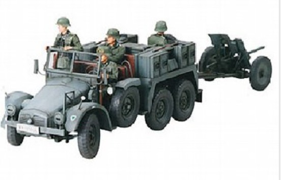 Image 0 of Forces Of Valor Unimax 1/32 German Kfz 69 Towed Vehicle w/Pak 36 Gun Balic State