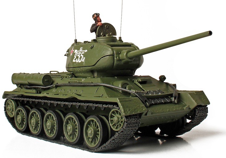 Image 0 of Forces Of Valor Unimax 1/32 Russian T34/85 Tank Vitebsk Area 1944