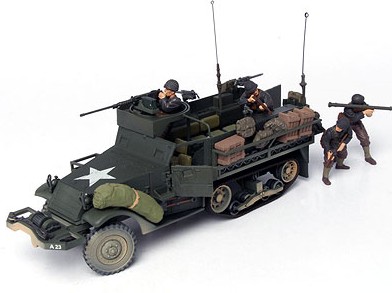 Image 0 of Forces Of Valor Unimax 1/32 US M3A1 Halftrack Normandy 1944