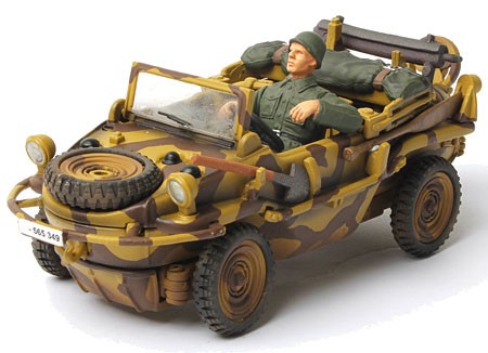 Image 0 of Forces Of Valor Unimax 1/32 German Schwimmwagen Type 166 Vehicle Normandy 1944