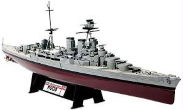 Image 0 of Forces Of Valor Unimax 1/700 HMS Hood Battlecruiser Battle of the Denmark Strait