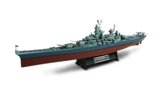 Image 0 of Forces Of Valor Unimax 1/700 USS Missouri BB63 Battleship Tokyo Bay 1945