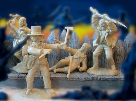 Paragon Miniatures 1/32 Alamo Defenders 