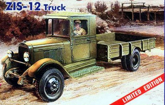 Image 0 of PST Models 1/72 ZIS12 Low-Board Stake Body WWII Truck 72072