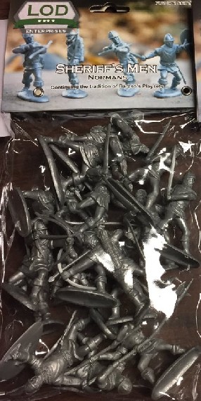 Image 0 of LOD Medieval Sheriff's Men (Normans) 1/32nd Plastic Figures Set