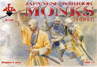 Red Box Figures  1/72 Japanese Warrior Monks (Sohei) (48)