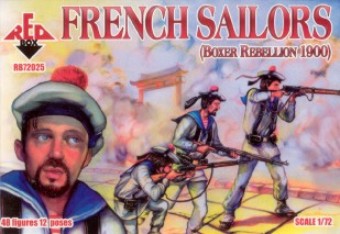 Image 0 of Red Box Figures  1/72 French Sailors Boxer Rebellion 1900 (48)