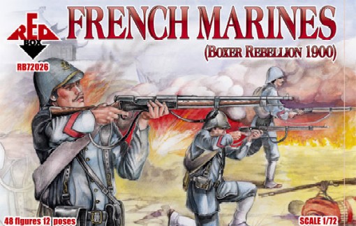 Red Box Figures  1/72 French Marines Boxer Rebellion 1900 (48)