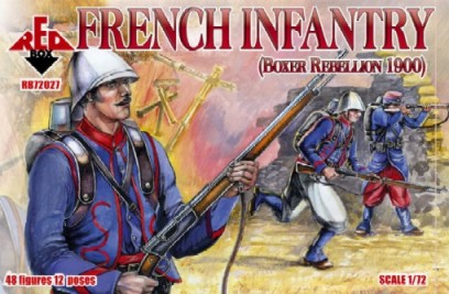 Image 0 of Red Box Figures  1/72 French Infantry Boxer Rebellion 1900 (48)