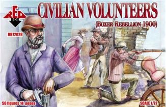 Red Box Figures  1/72 Civilian Volunteers Boxer Rebellion 1900 (56)