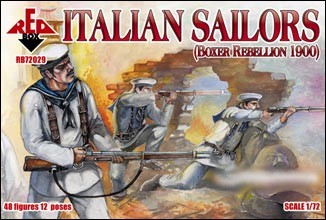 Image 0 of Red Box Figures  1/72 Italian Sailors Boxer Rebellion 1900 (48)