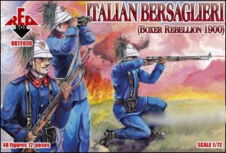 Red Box Figures  1/72 Italian Bersaglieri Boxer Rebellion 1900 (48)