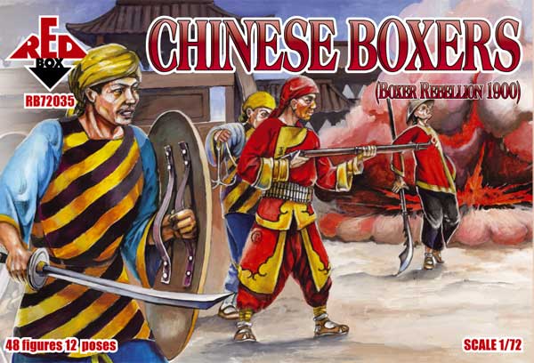 Red Box Figures  1/72 Chinese Boxers Boxer Rebellion 1900 (48)